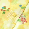 Sheer Open-Collar Shirt Free Size Pokémon Spring Full Bloom