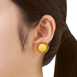 Earrings Sunflora Pokémon Spring Full Bloom