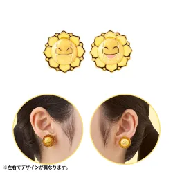 Earrings Piercing Sunflora Pokémon Spring Full Bloom