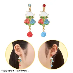 Earrings Roserade Pokémon Spring Full Bloom
