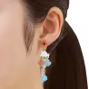 Earrings Roserade Pokémon Spring Full Bloom