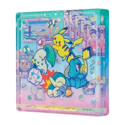Acrylic Block Pokémon Timeless Adventure Johto