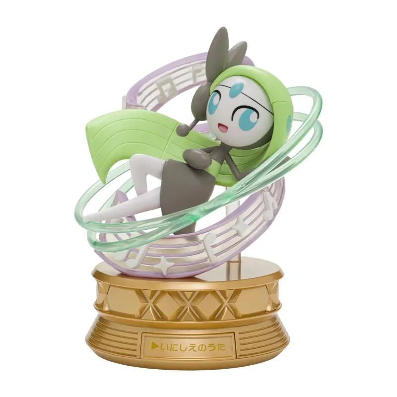 Singing Figure Meloetta Pokémon Timeless Adventure Johto