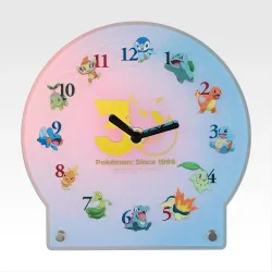 Acrylic Clock A Pokémon 30th Anniversary Vol.1