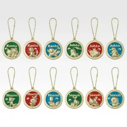 Metallic Keychain J Pokémon 30th Anniversary Vol.1