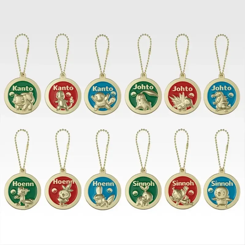 Metallic Keychain J Pokémon 30th Anniversary Vol.1