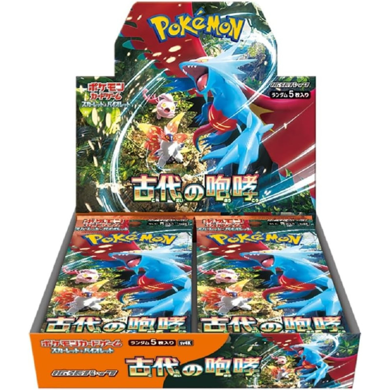 Ancient Roar SV4k Booster Box Pokémon Card Game