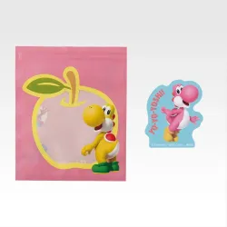 Zipper Bag/Memo Collection F Super Mario with YOSHI