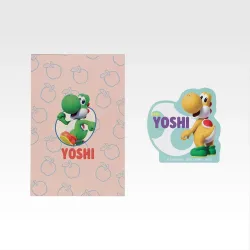 Zipper Bag/Memo Collection F Super Mario with YOSHI