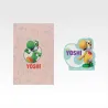 Zipper Bag/Memo Collection F Super Mario with YOSHI