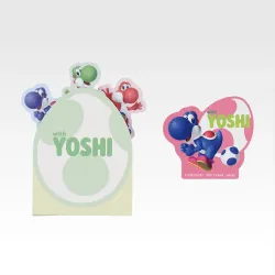 Zipper Bag/Memo Collection F Super Mario with YOSHI