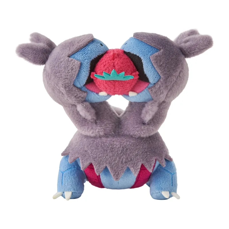 Plush Zweilous Pokémon Mogu Mogu Munching Away
