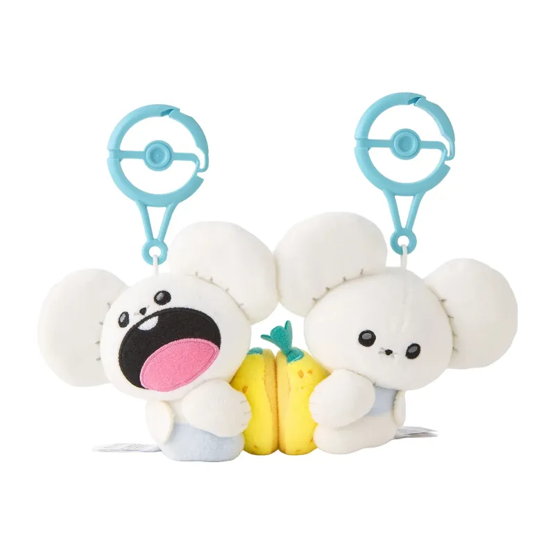 Magnetic Pair Mascot Tandemaus Pokémon Mogu Mogu Munching Away