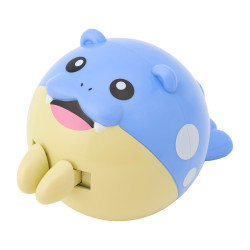 Happy Crackling Figure Spheal Pokémon Mogu Mogu Munching Away