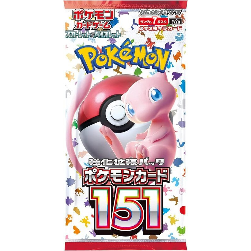 Pokémon 151 SV2A Booster Pack Pokémon Card Game