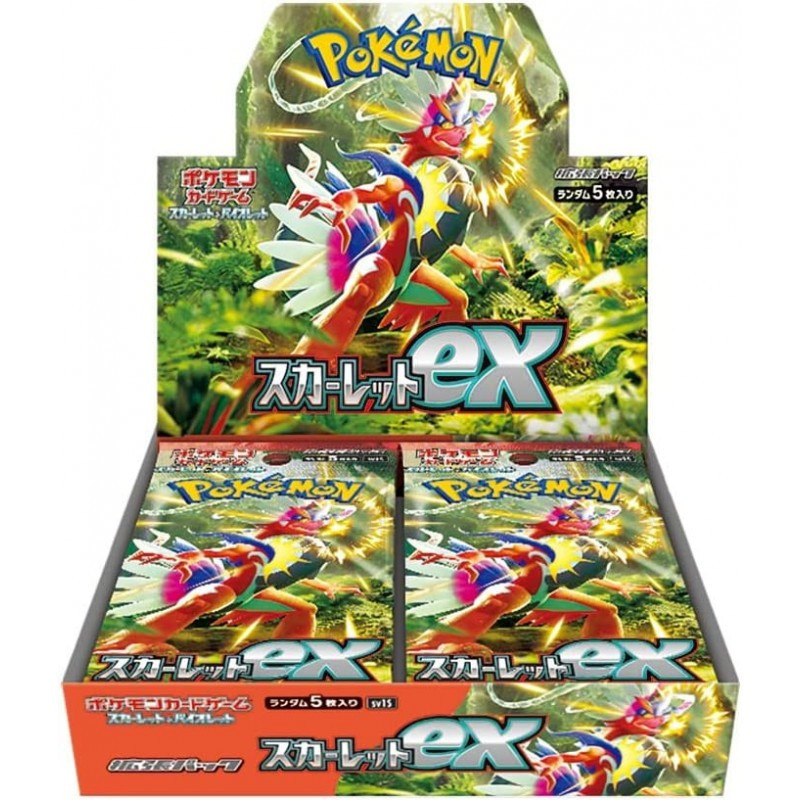 Scarlet Ex SV1S Booster Box Pokémon Card Game