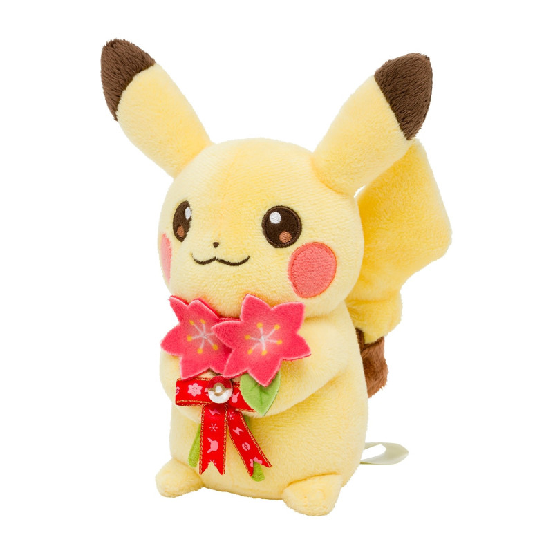 Pikachu With Gracidea Flowers For You!