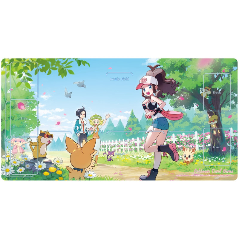 Playmat Hilda Pokémon Card Game