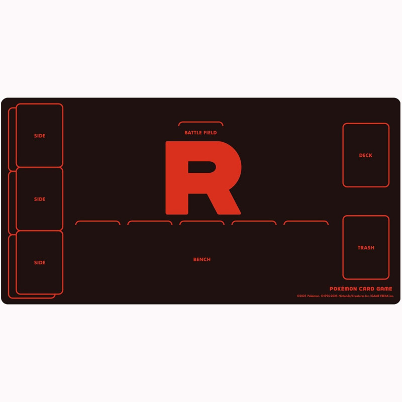 Playmat Team Rocket Pokémon Card Game