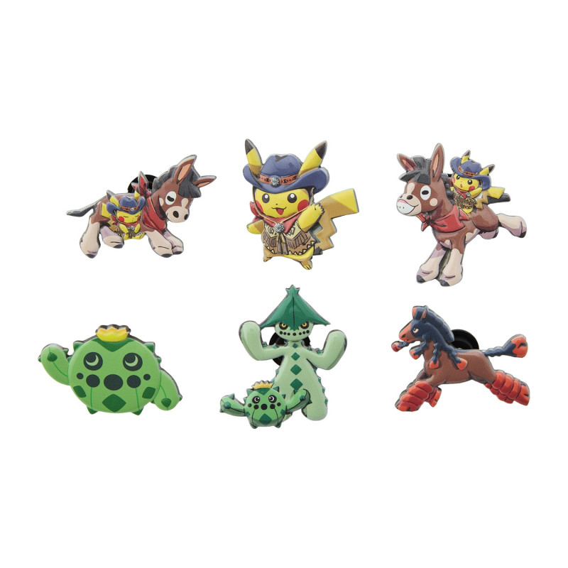 Metallic Pins Collection Set Pokémon Run Run! Desert