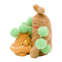 Plush Bonsly & Sudowoodo Pokémon Buru Buru ... Mugyu!