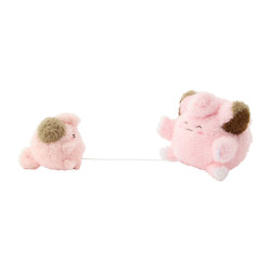 Plush Cleffa & Clefairy Pokémon Buru Buru ... Mugyu!