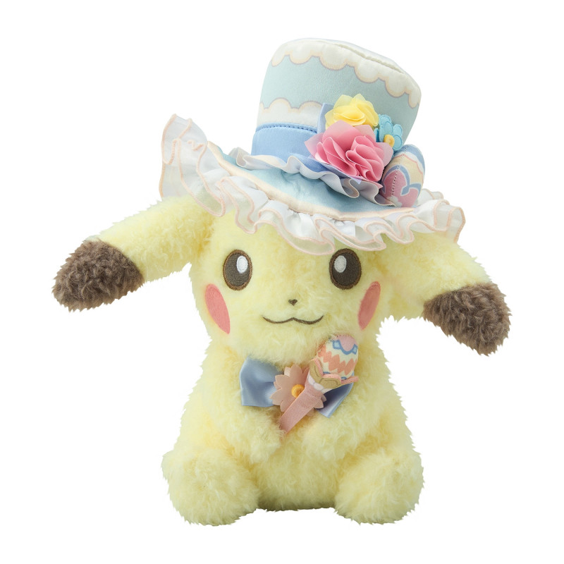 Plush Pikachu Pokémon Botanical Easter 2025
