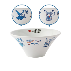 Ippudo Donbori Bowl White Ver. Pokémon Center Fukuoka R
