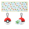 Cooling Towel with Poké Ball Case Pokémon Happy Sunny Day