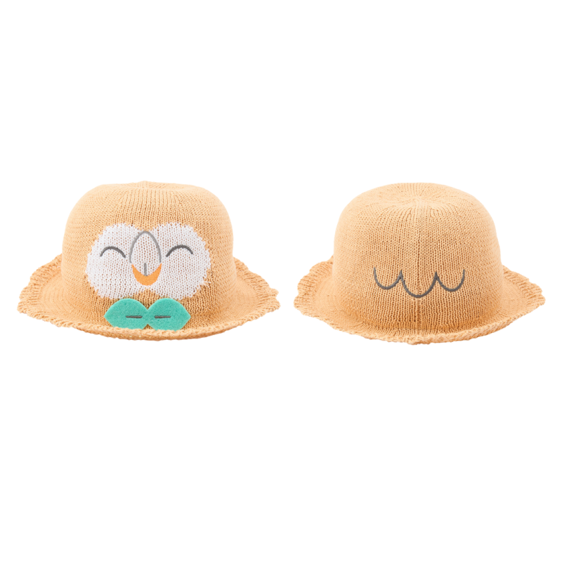 Rowlet Straw Hat 54cm Pokémon Happy Sunny Day