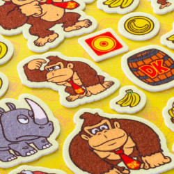 Felt Stickers Set Donkey Kong