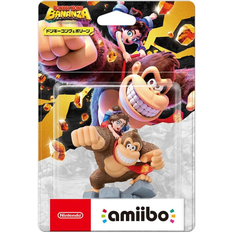 amiibo Donkey Kong & Pauline Donkey Kong Bananza