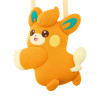 Plush Pochette Pamo Pokémon Happy Sunny Day