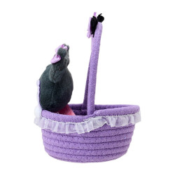 Basket Plush Kuromi Sanrio Angels & Demons