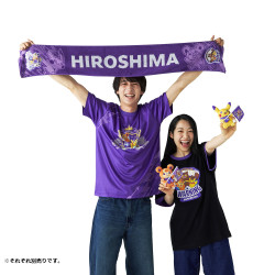 Soccer Scarf Pokémon Center Hiroshima X Sanfrecce