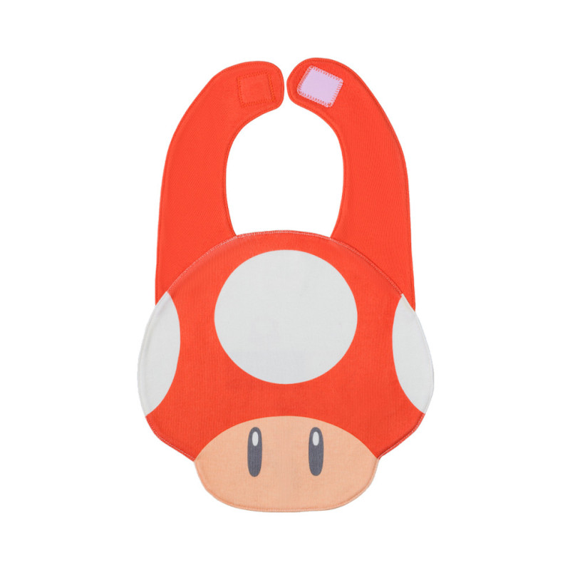 Reversible Bib Super Mushroom My Mario Super Mario