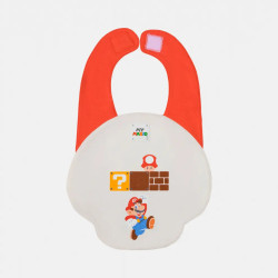 Reversible Bib Super Mushroom My Mario Super Mario