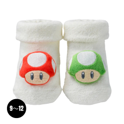 Baby Socks Super Mushroom & 1UP My Mario Super Mario
