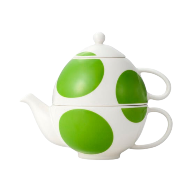 Teapot Cup Set Yoshi Egg Super Mario