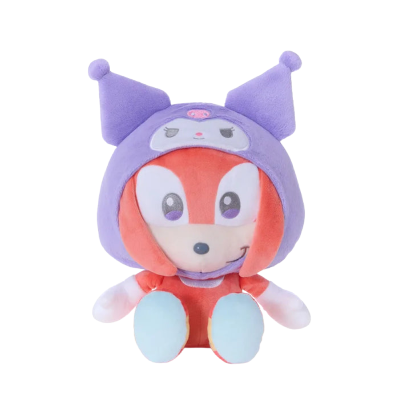 Plush Knuckles × Kuromi M SONIC ＆ FRIENDS Sanrio characters