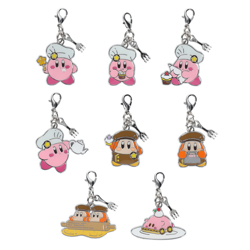 Keychain Set Mogu Mogu Kirby Café Petit