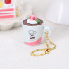 Keychain Set Cake Kirby Café Petit