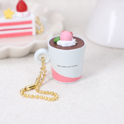 Keychain Set Cake Kirby Café Petit