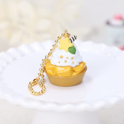 Keychain Set Cake Kirby Café Petit