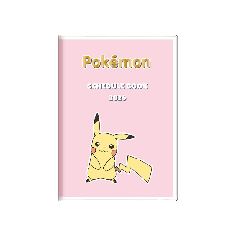Agenda Pikachu 2026 Pokémon