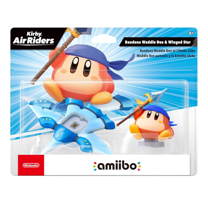 amiibo Bandana Waddle Dee & Winged Star Kirby Air Riders