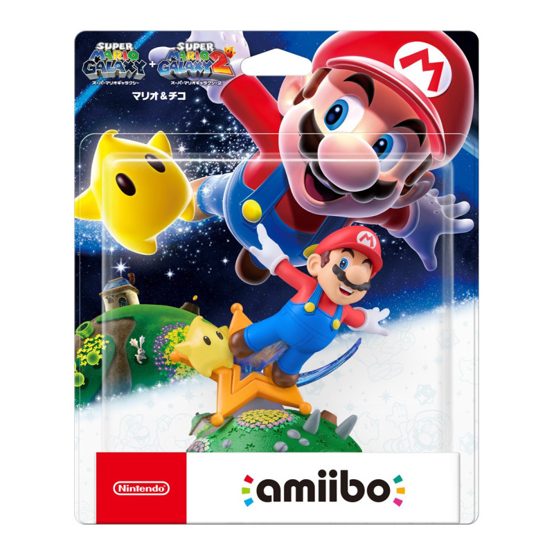 amiibo Mario & Luma - Super Mario Galaxy + Super Mario Galaxy2 Series