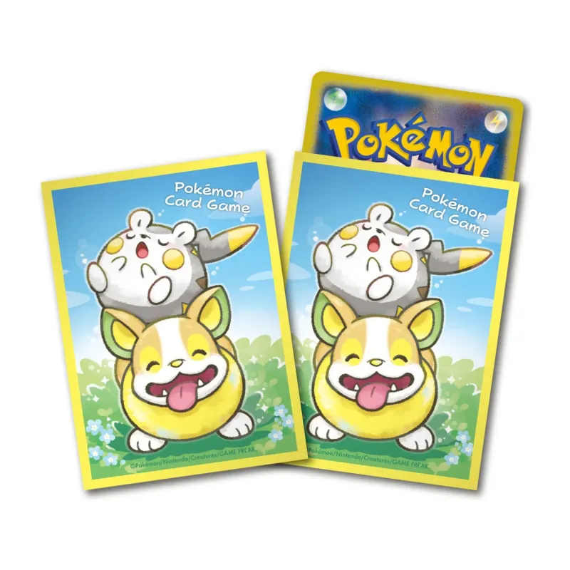 Card Sleeves Togedemaru & Yamper Pokémon Card