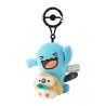 Plush Key Case Wobbuffet & Rowlet Pokémon Run Away