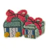 Moko Moko Embroidered Sticker Charjabug Pokémon Holiday Blessings